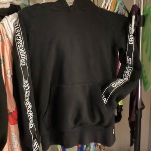 black crooks and castles hoodie